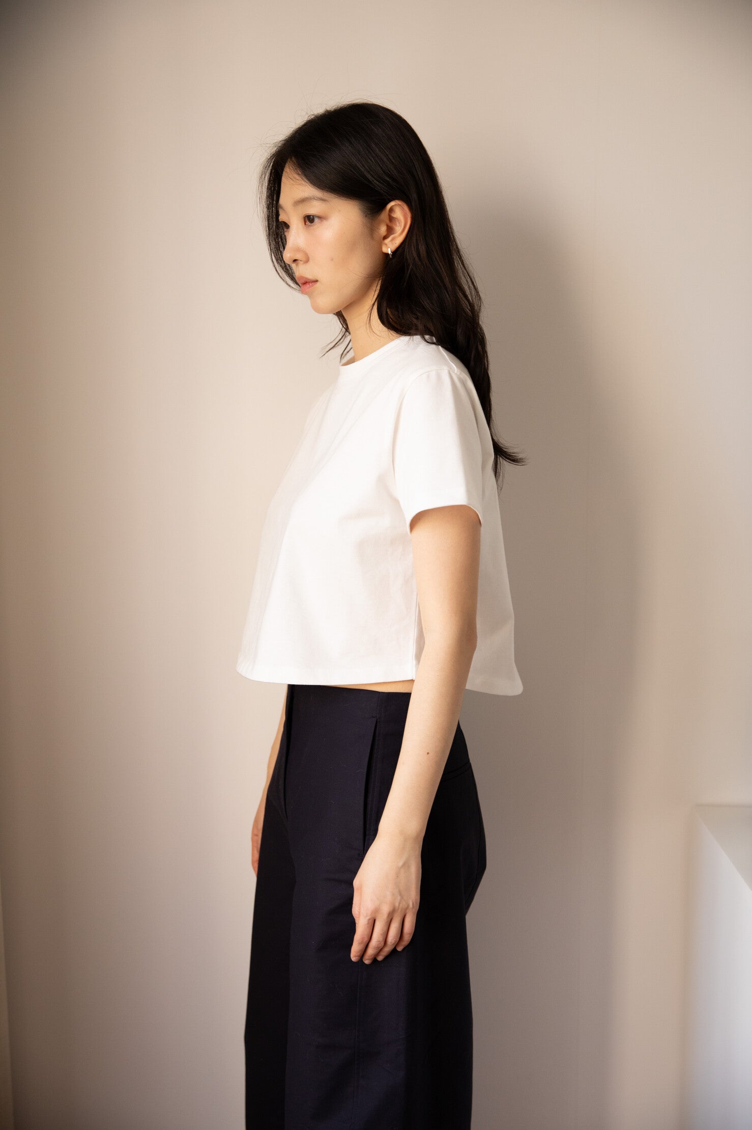 Essential Cropped Box Tee